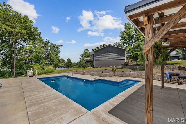 10317 Mallard Rd, Potosi, MO 63664 - outdoor pool featuring a patio