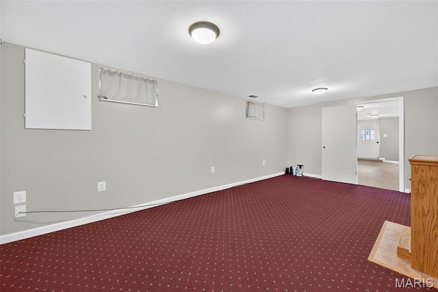 10564 Mert Ave, Saint Ann, MO 63074 - below grade area with carpet floors and baseboards