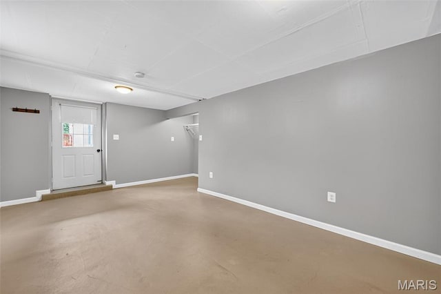 10564 Mert Ave, Saint Ann, MO 63074 - below grade area with baseboards