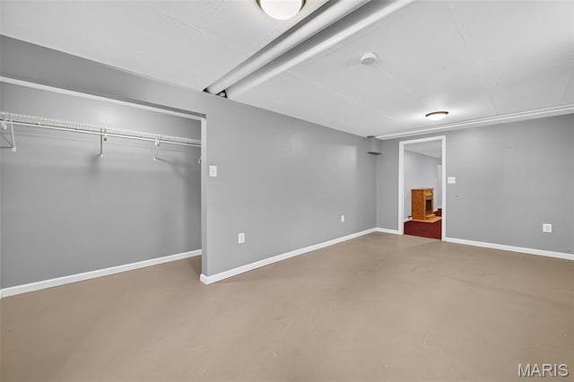 10564 Mert Ave, Saint Ann, MO 63074 - finished basement featuring baseboards