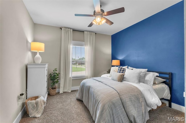 255 Sassenach Dr, Jackson, MO 63755 - carpeted bedroom featuring baseboards and a ceiling fan