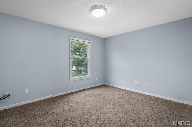 2849 Dardenne Links Dr, Dardenne Prairie, MO 63368 - spare room with a textured ceiling and carpet floors