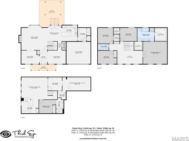 2849 Dardenne Links Dr, Dardenne Prairie, MO 63368 - view of floor plan / room layout