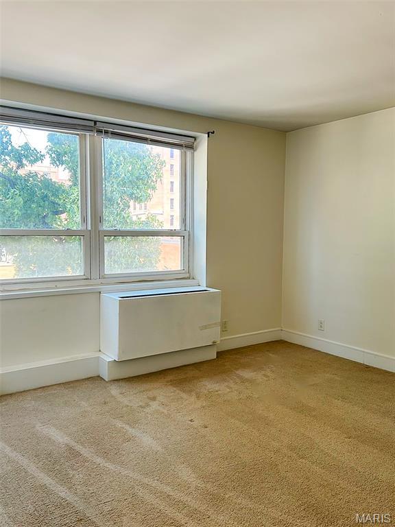 210 N 17th St Unit 302, Saint Louis, MO 63103 - unfurnished room with light colored carpet and healthy amount of natural light