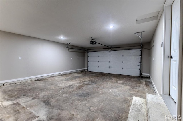 1507 Finn Dr, Lebanon, MO 65536 - garage with a garage door opener and recessed lighting