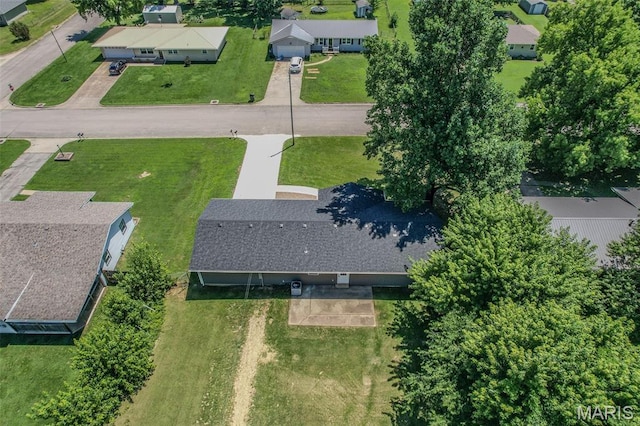 1507 Finn Dr, Lebanon, MO 65536 - aerial perspective of suburban area