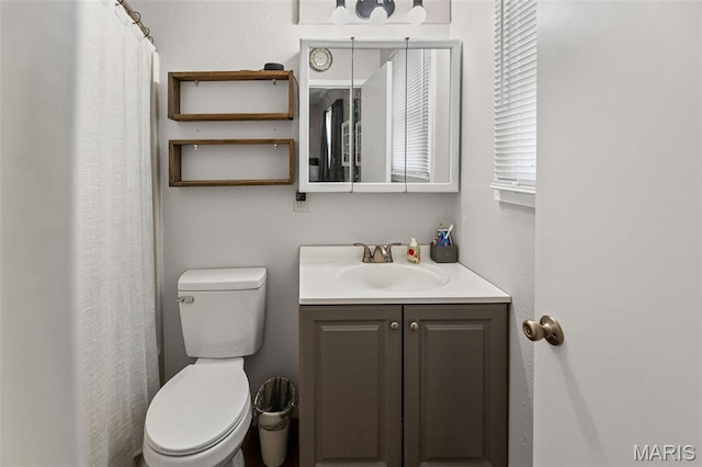 1716 Fountainbleu Dr, Worden, IL 62097 - bathroom featuring vanity and a shower with shower curtain
