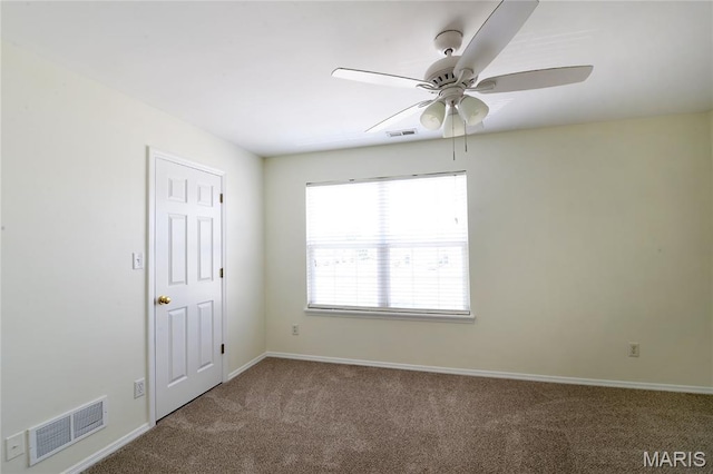 154 Homeshire Dr Unit 27, Wentzville, MO 63385 - unfurnished room with carpet floors and ceiling fan
