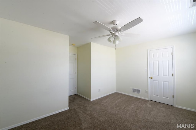 154 Homeshire Dr Unit 27, Wentzville, MO 63385 - unfurnished room with carpet floors and ceiling fan
