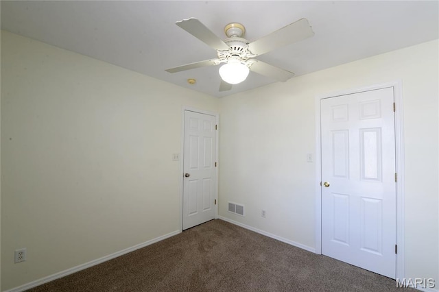154 Homeshire Dr Unit 27, Wentzville, MO 63385 - unfurnished bedroom featuring carpet flooring and a ceiling fan