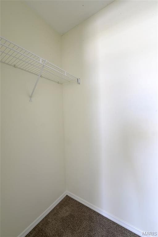 154 Homeshire Dr Unit 27, Wentzville, MO 63385 - spacious closet featuring dark colored carpet