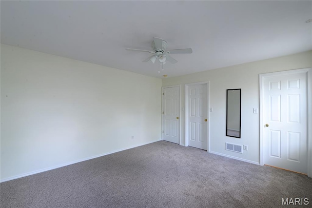 154 Homeshire Dr Unit 27, Wentzville, MO 63385 - unfurnished bedroom with carpet floors and ceiling fan