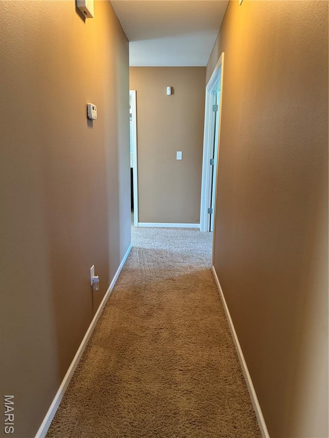 5037 Bristol Hill Dr, Ofallon, IL 62269 - hallway featuring carpet flooring and baseboards