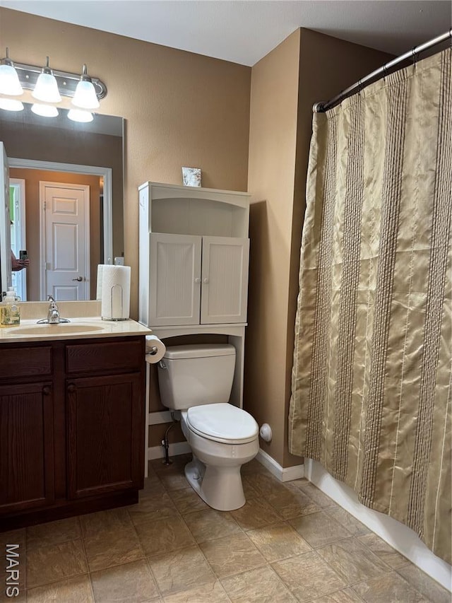 5037 Bristol Hill Dr, Ofallon, IL 62269 - full bath with vanity and a shower with shower curtain