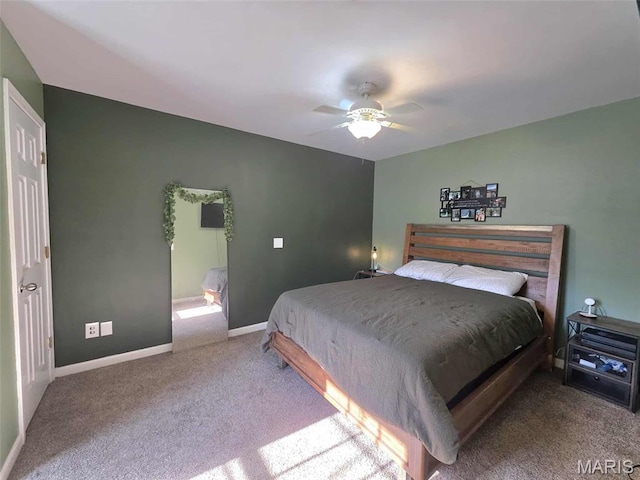 315 W State St, Union, MO 63084 - bedroom with carpet flooring and ceiling fan