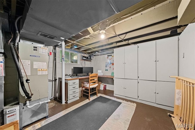100 Calverton Rd, Saint Louis, MO 63135 - basement with a desk