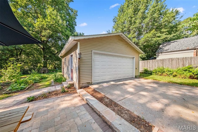 100 Calverton Rd, Saint Louis, MO 63135 - view of detached garage