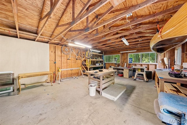 100 Calverton Rd, Saint Louis, MO 63135 - basement featuring a workshop area