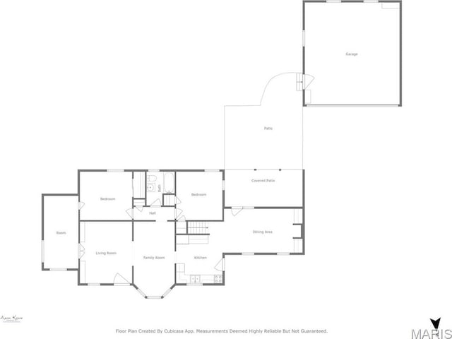 100 Calverton Rd, Saint Louis, MO 63135 - view of property floor plan