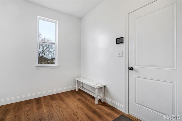 213 Bluegrass Pasture Ct, Wentzville, MO 63385 - unfurnished room featuring baseboards and dark wood finished floors