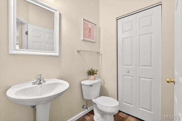 621 Royal Crest Way, Ofallon, IL 62269 - bathroom featuring wood finished floors and a closet