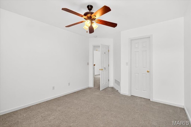 621 Royal Crest Way, Ofallon, IL 62269 - unfurnished bedroom with carpet floors and a ceiling fan