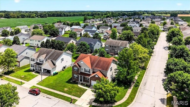 621 Royal Crest Way, Ofallon, IL 62269 - aerial perspective of suburban area