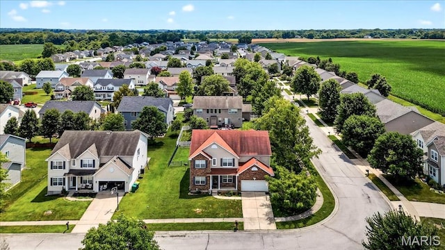 621 Royal Crest Way, Ofallon, IL 62269 - aerial perspective of suburban area