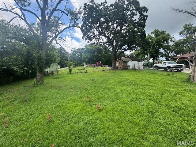 737 Price St, Poplar Bluff, MO 63901 - view of yard