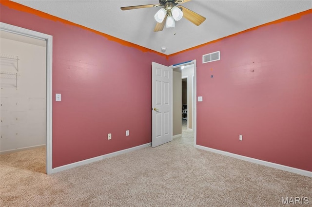 1817 Partridge Pl, Edwardsville, IL 62025 - unfurnished bedroom featuring carpet floors and ceiling fan