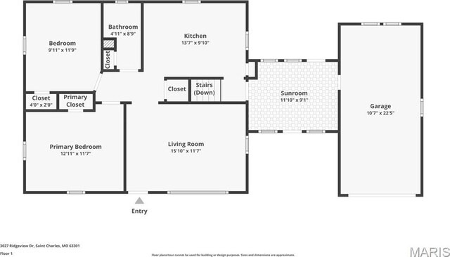 3027 Ridgeview Dr, Saint Charles, MO 63301