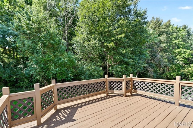 1826 Fairwood Forest Dr, Saint Peters, MO 63376 - view of wooden deck
