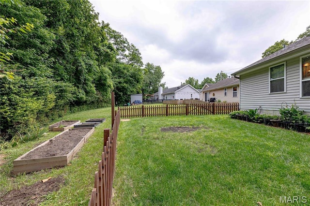 1923 Smizer Mill Rd, Fenton, MO 63026 - view of yard featuring a vegetable garden