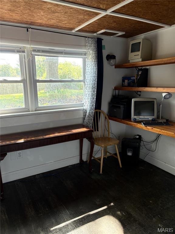 2941 Elmcrest Dr, Saint Charles, MO 63301 - home office featuring wood finished floors and healthy amount of natural light