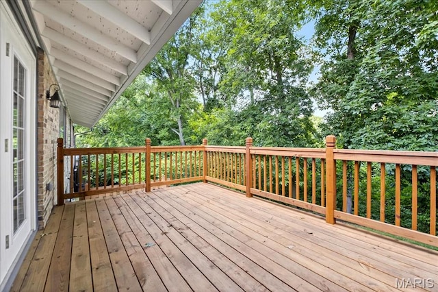 775 Knickerbacker Dr, Manchester, MO 63021 - view of wooden deck