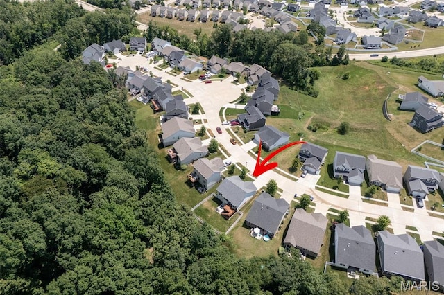 139 Brookview Way Dr, Ofallon, MO 63366 - aerial view of property and surrounding area featuring nearby suburban area