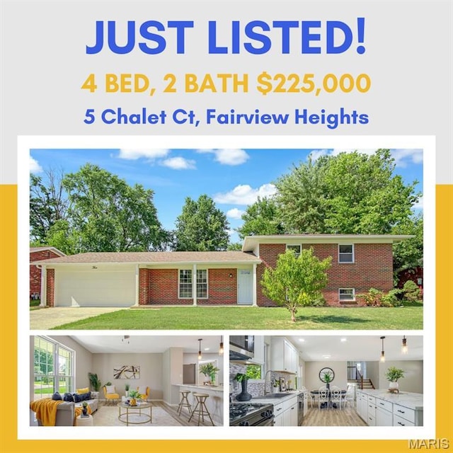 5 Chalet Ct, Fairview Heights, IL 62208 - view of a document with a collage of images