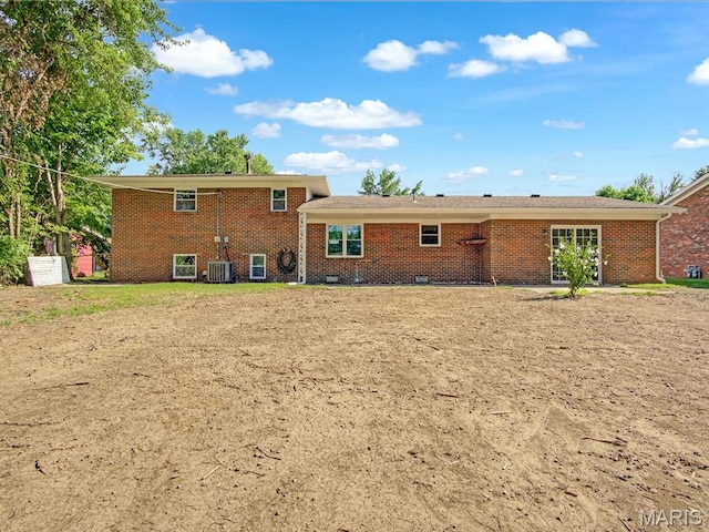 5 Chalet Ct, Fairview Heights, IL 62208 - rear view of house with brick siding