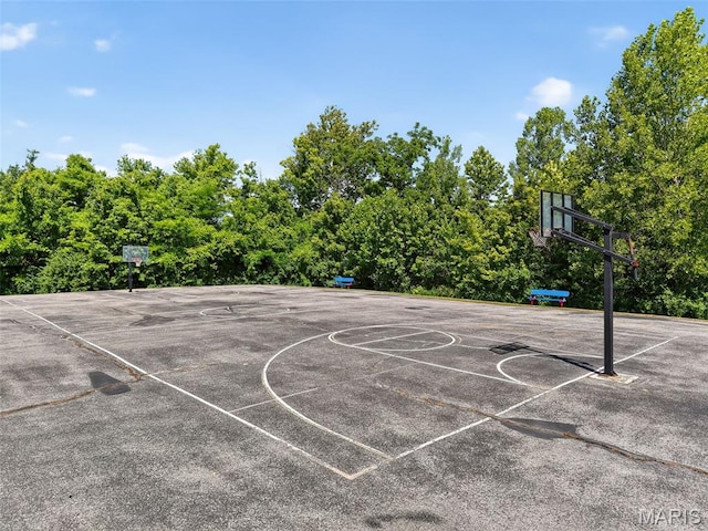 231 Flint Brook Dr, Ofallon, MO 63366 - view of sport court featuring community basketball court