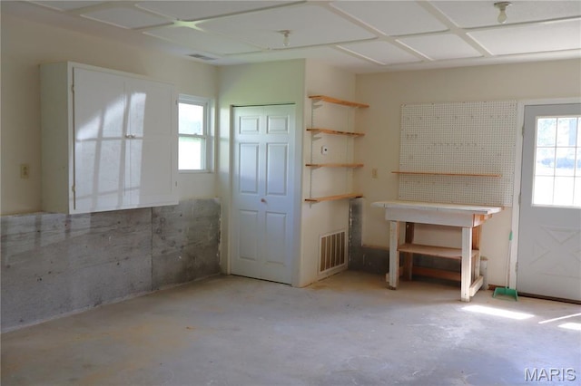 616 Greensferry Rd, Jackson, MO 63755 - kitchen featuring healthy amount of natural light and unfinished concrete floors
