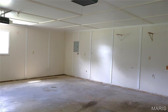 616 Greensferry Rd, Jackson, MO 63755 - garage featuring electric panel and a garage door opener