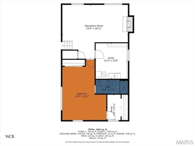 1715 Foxglove Dr, Saint Charles, MO 63303 - view of property floor plan