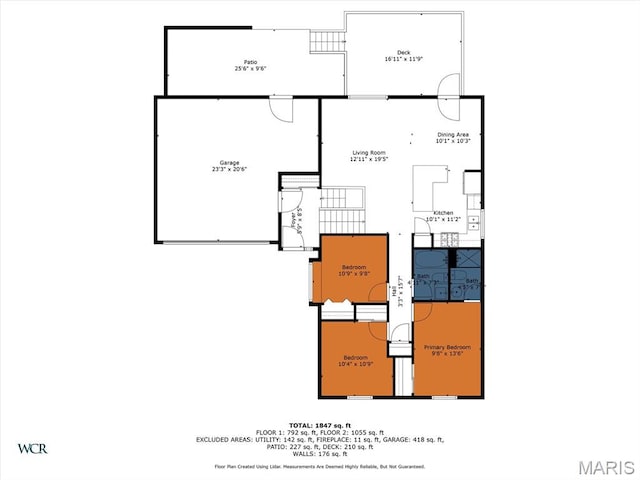 1715 Foxglove Dr, Saint Charles, MO 63303 - view of room layout