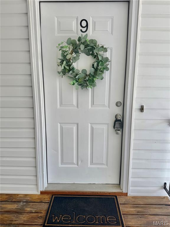 601 N Monroe St Unit 9, Pacific, MO 63069 - doorway to property