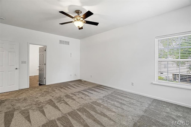 104 Miller Dr, Fenton, MO 63026 - carpeted spare room with ceiling fan and baseboards