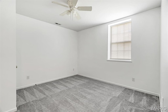 104 Miller Dr, Fenton, MO 63026 - carpeted empty room featuring ceiling fan and baseboards