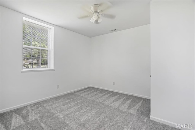 104 Miller Dr, Fenton, MO 63026 - empty room with carpet flooring and ceiling fan