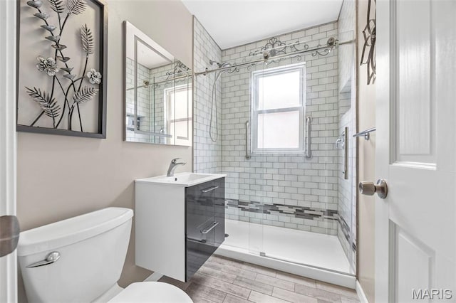 10122 Niblic Dr, Saint Louis, MO 63114 - full bath with vanity and a stall shower
