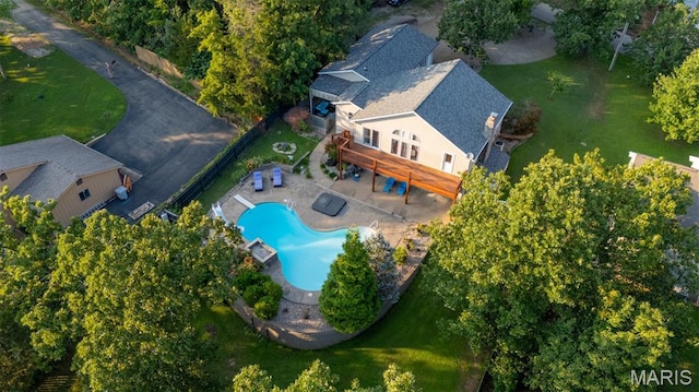 441 Rue Martel, Bonne Terre, MO 63628 - view of subject property featuring a pool