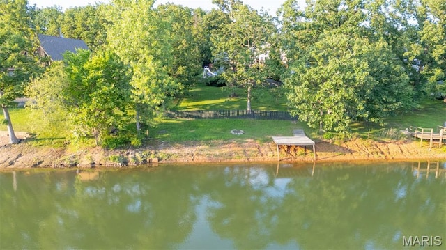 441 Rue Martel, Bonne Terre, MO 63628 - water view featuring a tree filled landscape
